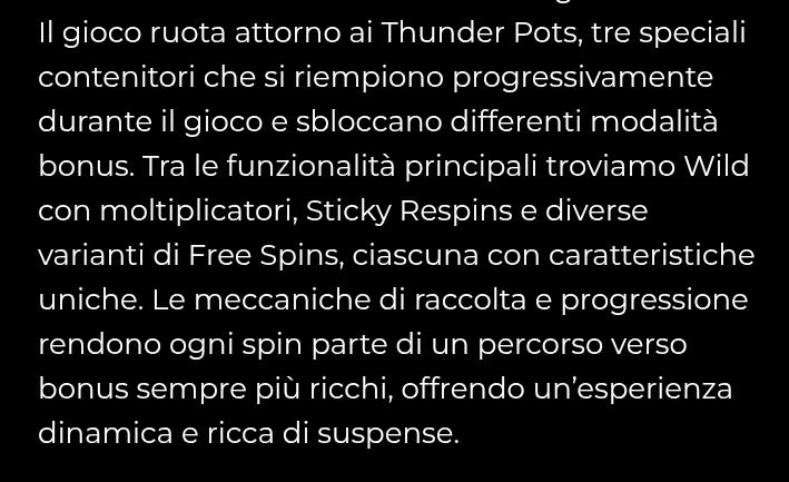 Evitate queste slot!