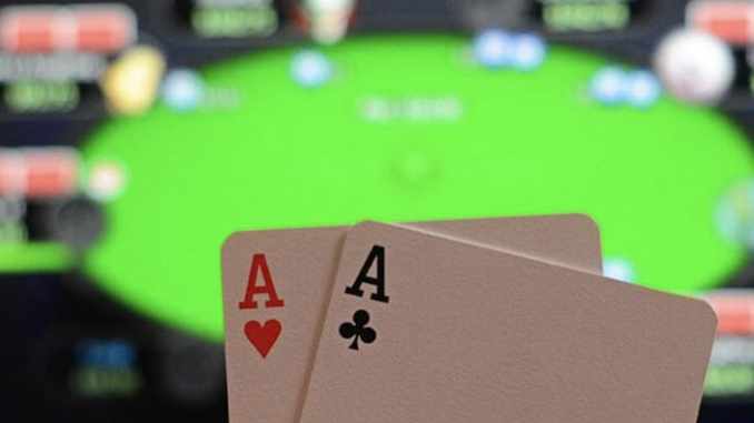 Poker Online Coppia Assi